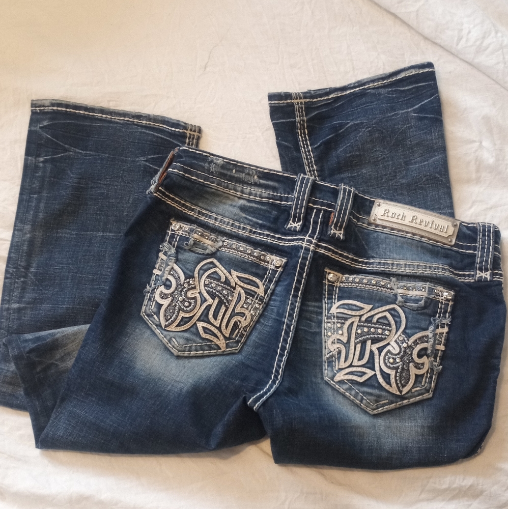 Rock Revival Kelcie. Low Rise. Boot Cut.